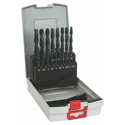 Abbildung von Bosch Pro 19tlg. Metallbohrer Set HSS R rollgewalzt ProBox