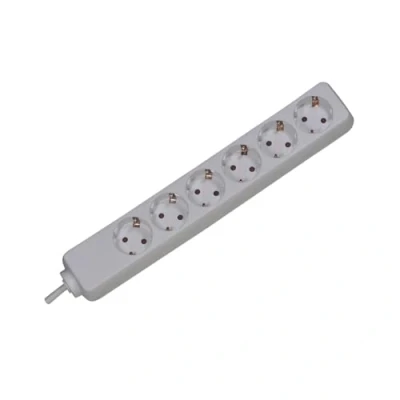 Abbildung von Bachmann SELLY, 1,5 m, 6 AC Ausgänge, Indoor, mm², Kunststoff, Weiß