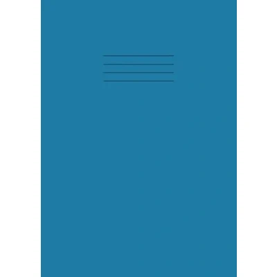 Abbildung von Maths Exercise Book A4 5mm: 5 mm Squares/Squared/Quad/Grid Ruled School Notebook, 100 Pages, 90gsm Paper, 210mm x 297mm Blue cover