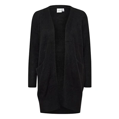 Abbildung von ICHI Kamara Strickjacke, Damen, Größe: Medium, Black
