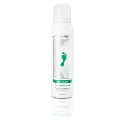 Abbildung von Smaragd Sanamed Fußcremeschaum 150 ml