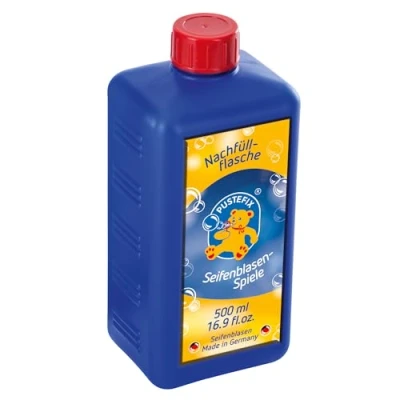 Abbildung von PUSTEFIX Nachfüllflasche Midi I 500 ml Seifenblasenflüssigkeit Bubbles Made in Germany Seifenblasen für Hochzeit, Kindergeburtstag, Polterabend Kinder &amp; Erwachsene