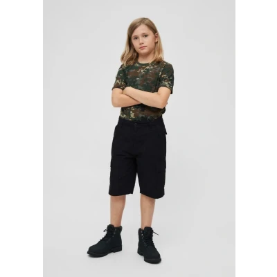 Abbildung von Brandit Kids BDU Ripstop Shorts, Farbe: Black, Größe: S 122