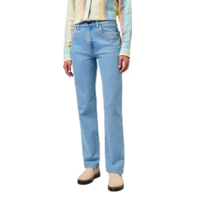 Abbildung von Wrangler Damen Sunset Jeans, Light Stone, 31W / 32L