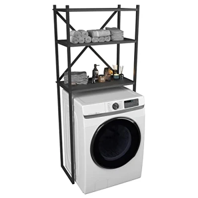 Abbildung von VCM Waschmaschinenumbauschrank Waschmaschine Toilette Überbau Schrank Insasi (1 St)