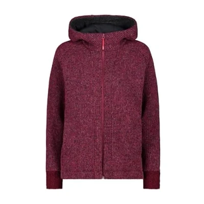 Abbildung von CMP Damen Wooltech Jacke mit fester Kapuze Damenjacke