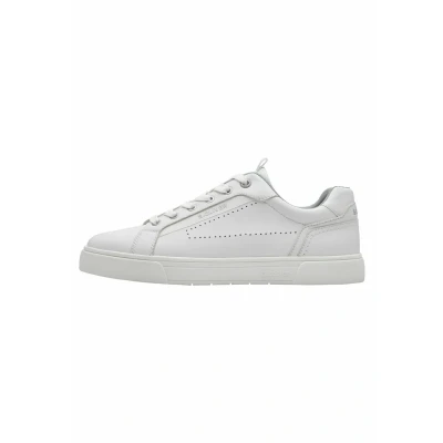 Abbildung von s.Oliver Herren Sneaker flach Low Top Vegan, Weiß (White), 43 EU