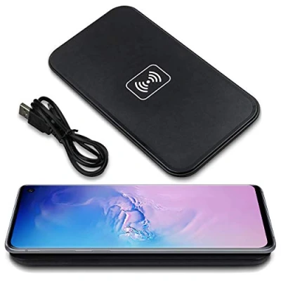 Abbildung von QI Wireless Ladestation kompatibel mit Samsung Galaxy S10e Kabellos Charger Induktives Universal Ladegerät