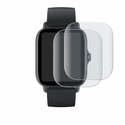 Abbildung von BROTECT Full Cover Schutzfolie Matt für Huami Amazfit GTS 3 (2 Stück) Screen Displayschutz Folie, 3D Curved, Anti Reflex
