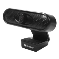 Abbildung von Sandberg USB Webcam 1080p HD, 2 MP, 1920 x 1080 Pixel, Full 30 fps, 1920x1080@30fps,