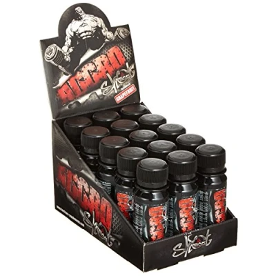 Abbildung von PEAK Aggro Shot Display 15 x 60ml I Pre Workout Booster mit Arginin, Beta Alanin &amp; Koffein 900 ml