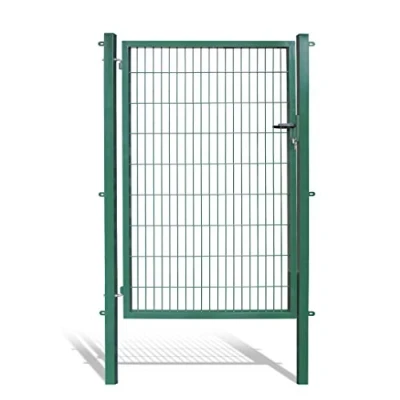 Abbildung von Arvotec Gartentor für Stabmattenzäune, grün, BxH:1200x1800mm inkl. Pfosten mit Befestigungsmaterial &amp; Ersatzschlüsseln Top Qualität zum Bestpreis!