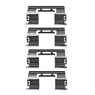 Abbildung von HELLA 8DZ 355 204 351 Zubehörsatz, Scheibenbremsbelag OPEL: Astra J Sports Tourer, Schrägheck, Zafira C CHEVROLET: Orlando