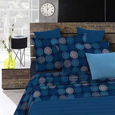 Abbildung von Fantasy CL FA ipnotica 2P Italian Bed Linen Bettwäsche, Ipnotic, Doppelte, Mikrofaser, Hypnotisch