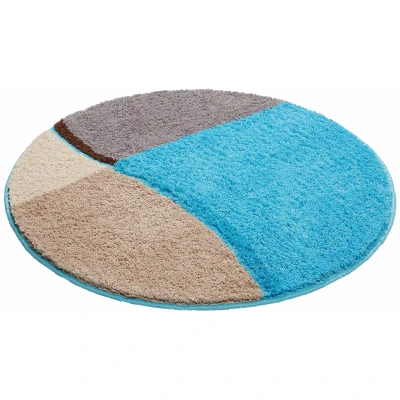 Abbildung von my home Badematte &quot;Belio&quot;, Höhe 20 mm, rutschhemmend beschichtet, fußbodenheizungsgeeignet schnell trocknend strapazierfähig, Badematte, Badteppich, Badematten auch als 2 tlg. Set erhältlich, bunt