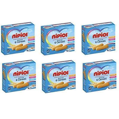 Abbildung von 6x Nipiol il biscottini biscuits kinder kekse ab 6 Monaten 360g