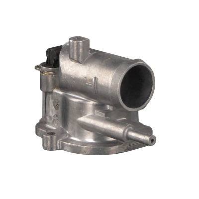 Abbildung von FEBI BILSTEIN 37456 Thermostatgehäuse mit Dichtung Sensor MERCEDES BENZ: Sprinter 3.5 T Kastenwagen, Bus, Vito Bus