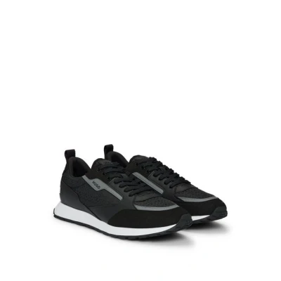 Abbildung von HUGO Icelin Sneaker low, Herren, Größe: 45, Black Schuhe