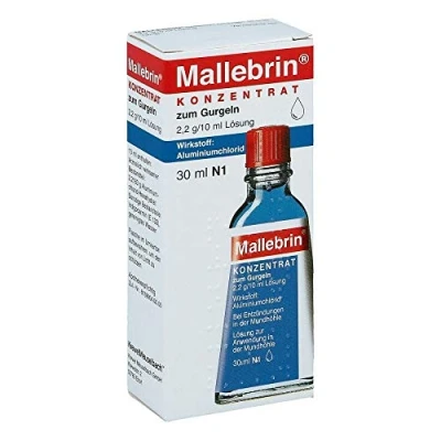 Abbildung von Mallebrin Konzentrat zum Gurgeln 30 ml
