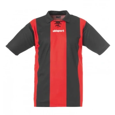 Abbildung von uhlsport Trikot Stripe Ka, rot/schwarz, XXS