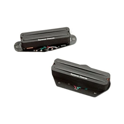 Abbildung von Seymour Duncan STHR 1S Humbucker Pickup Kit für E Gitarre in einfacher Größe Schwarz