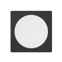 Abbildung von EGLO LED Einbaustrahler Fueva 6, Spot Deckenleuchte, eckiger Einbauspot, Deckenstrahler aus Kunststoff in Schwarz und Weiß, warmweiß kaltweiß, 16,6 x cm