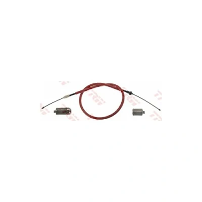 Abbildung von TRW GCH382 Handbremsseil 1402, 1080 Trommelbremse RENAULT: CLIO 2
