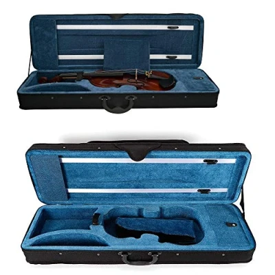 Abbildung von 4/4 Geige Koffer Violine Case Geigenkasten Violinenkoffer mit Rucksackriemen