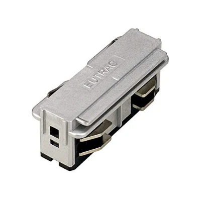 Abbildung von EutracHigh voltage rail mounting system EUTRAC cord connector, electical 145564 Silver