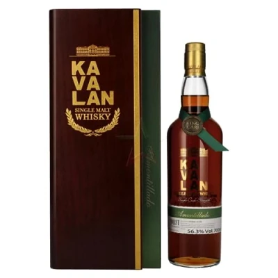 Abbildung von Kavalan SOLIST Single Malt Whisky Amontillado in Holzkiste 56,30% 0,70 Liter