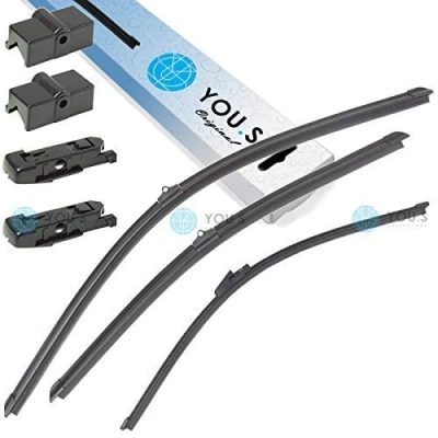 Abbildung von YOU.S SCHEIBENWISCHER SET VORNE + HINTEN 600 475 400 mm (3 Stück)