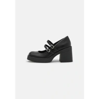 Abbildung von Call it Spring Monroe Plateaupumps, Damen, Größe: 41, Black smooth Schuhe