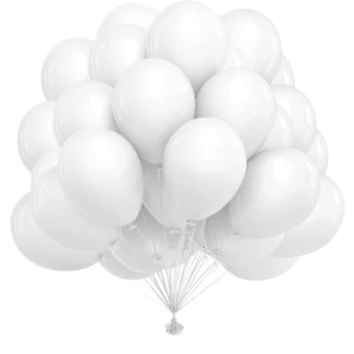 Abbildung von luftballons Weiß 50 Stück,10 zoll/25cm Weiss,Weiße Latex Ballons,Luftballons Hochzeit,Weiße für Deko Geburtstag,Deko Hochzeit,Party Deko,Babyparty