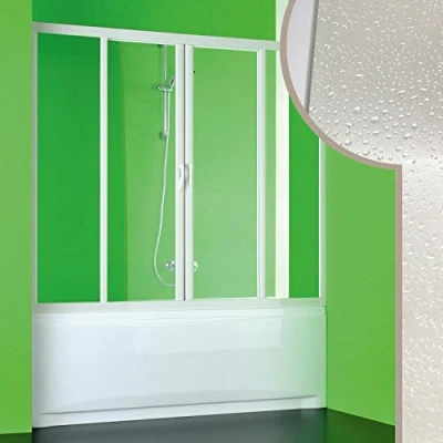 Abbildung von Forte Acryl Badewannenaufsatz 200 cm Plutone 2 mit zentraler Öffnung