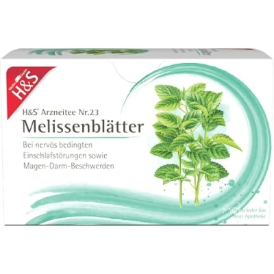 Abbildung von H&amp;S Melissenblätter 20X1,5 g