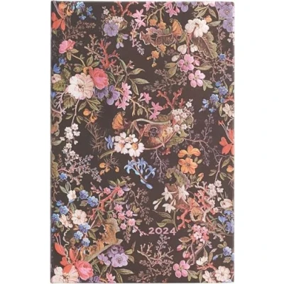 Abbildung von Paperblanks 12 Monatskalender 2024 Floralia Verso Maxi (135 x 210 mm)