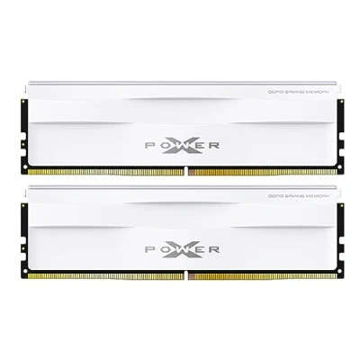Abbildung von Silicon Power DDR5 64GB (2x32GB) 6000MT/s (PC5 48000) 288 pin CL30 1.35V UDIMM Desktop Memory Module RAM SP064GXLWU60AFDG White