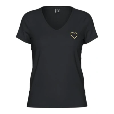 Abbildung von pieces V Shirt PCNEW BILLY TEE EMB NOOS BC