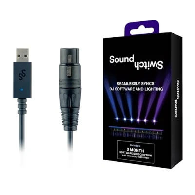 Abbildung von SoundSwitch Mischpult, (Micro DMX Interface, Steuerungen für Licht, Steuersoftware), Micro Interface Steuersoftware