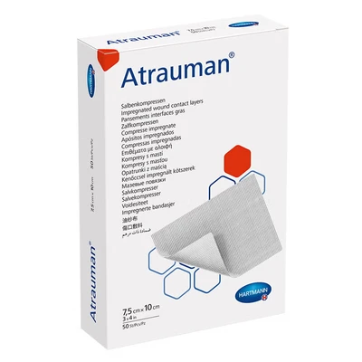 Abbildung von Atrauman 7,5x10 cm steril Kompressen