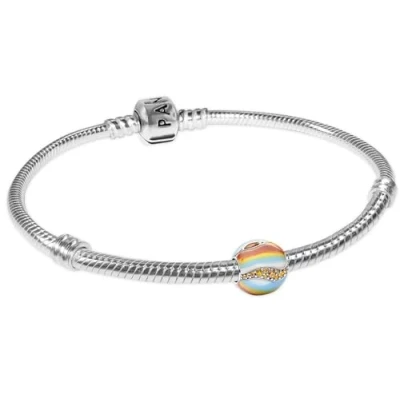 Abbildung von Pandora 28203 Damen Armband Planet Jupiter Silber Schmuck Set