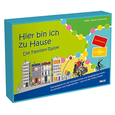 Abbildung von Hier bin ich zu Hause die Familien Rallye:Therapiespiel für therapeutische und pädagogische Arbeit mit Kindern Jugendlichen rund um das ... 33,5 x 23,1 5,5 cm (Beltz Therapiespiele)