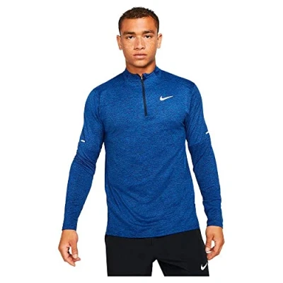 Abbildung von Nike Performance Langarmshirt, Herren, Größe: XXL, Obsidian/game royal