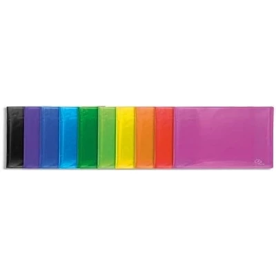 Abbildung von Exacompta 85770E Sichtmappe Iderama (aus PP, robust, mit 40 Hüllen, ideal für Dokumenten DIN A4, 21 x 29,7 cm) farbig sortiert 1 Stück