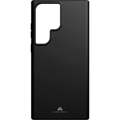 Abbildung von Black Rock Silikonhülle Hülle Urban Case Passend für Samsung Galaxy S23 Ultra 5G I Handyhülle, Silikon, Dünn, rutschfest (Schwarz)