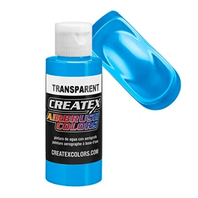 Abbildung von Createx 60 ml Farbe transparent karibikblau