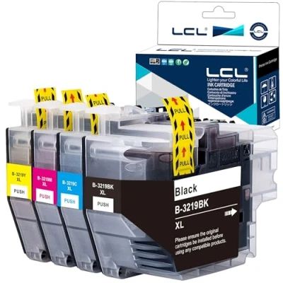 Abbildung von LCL LC3219XL Tintenpatrone Kompatible für Brother LC3219XLBK LC3219XLC LC3219XLM LC3219XLY MFC J5330DW J5335DW J5730DW J5930DW J6530DW J6930DW J6935DW (8 Pack)