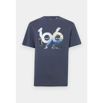Abbildung von TOM Tailor Tshirt print, Herren, Größe: Small, Blueish grey