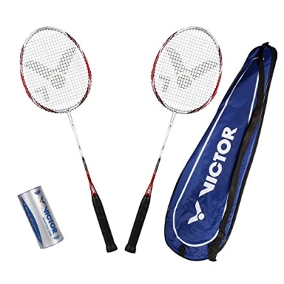Abbildung von VICTOR Badmintonschläger Set Atomos 500