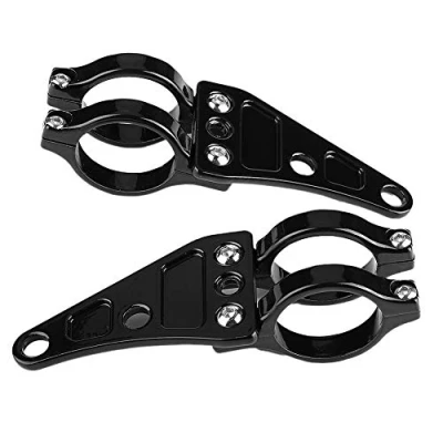 Abbildung von Motorrad Scheinwerfer Halterung, 2pcs 35 43mm Halterung Schellen Halter Gabel